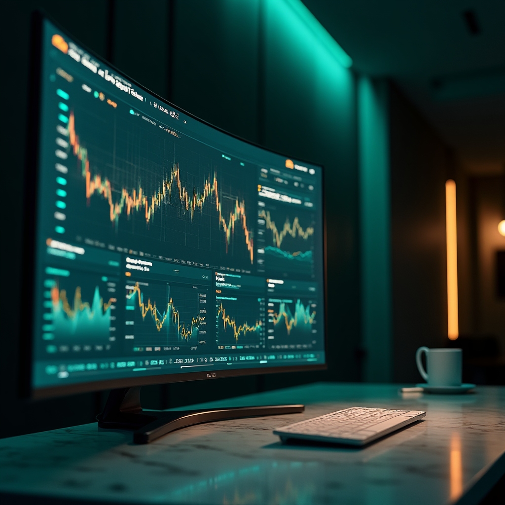 HarborMint cryptocurrency exchange platform interface showing Bitcoin and Ethereum trading dashboard